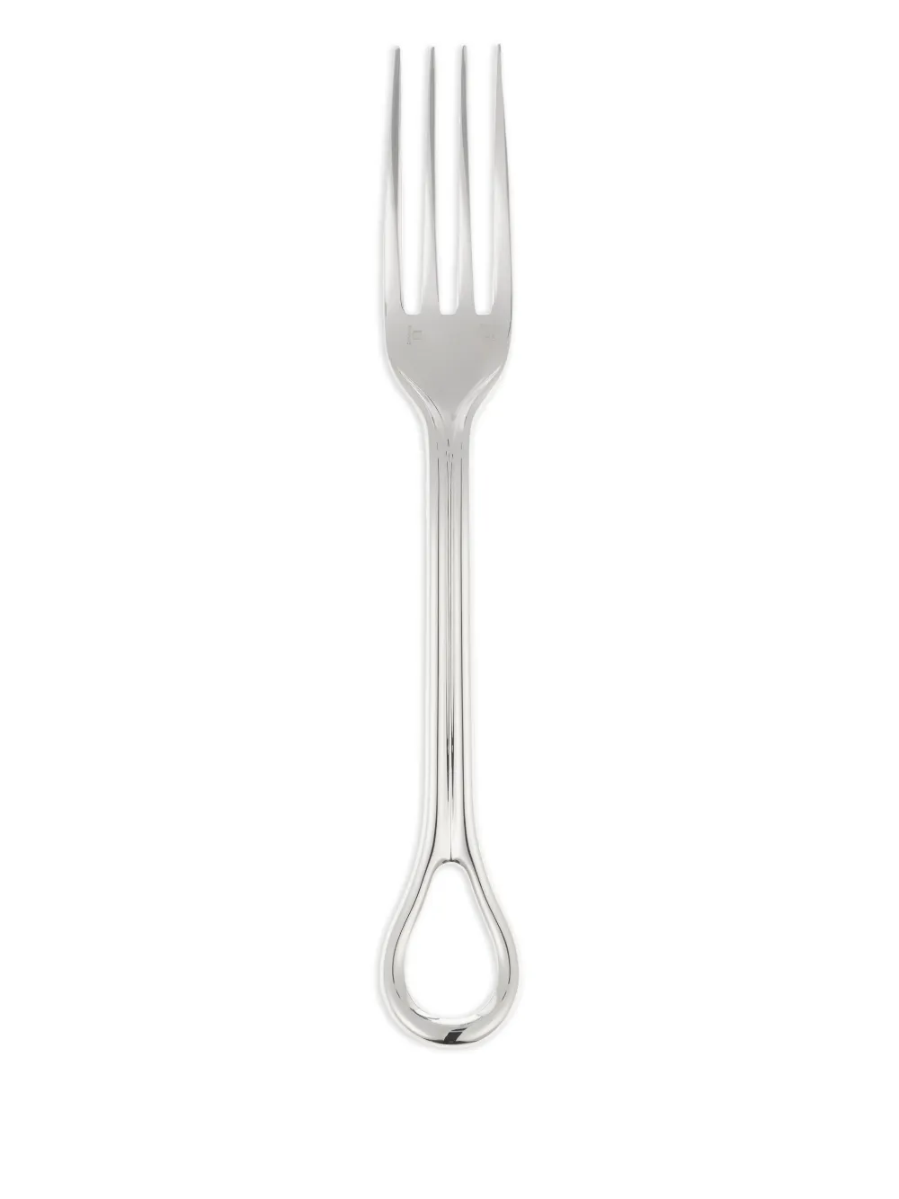 Christofle silver-plated dinner fork | Grey | Image 1