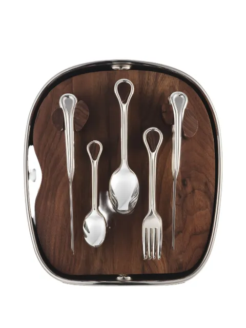 Christofle Versilbertes Shell Besteck (24-teilig)