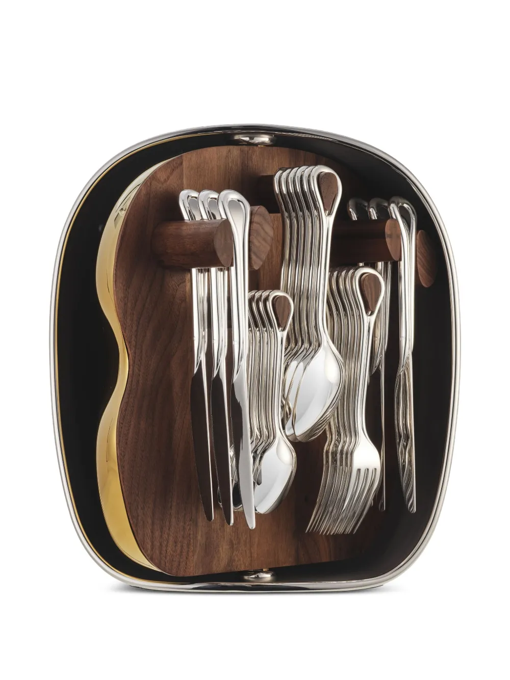 Christofle Carrousel silver-plated shell flatware set (24 pieces) | Cutlery | Image 2