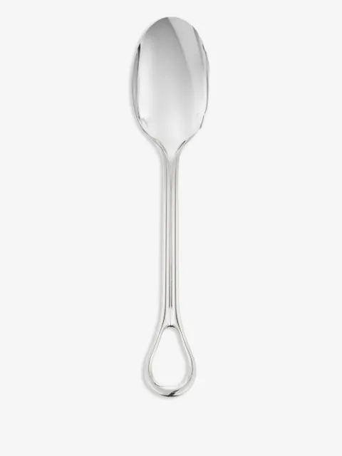 Christofle Carrousel silver-plated dessert spoon