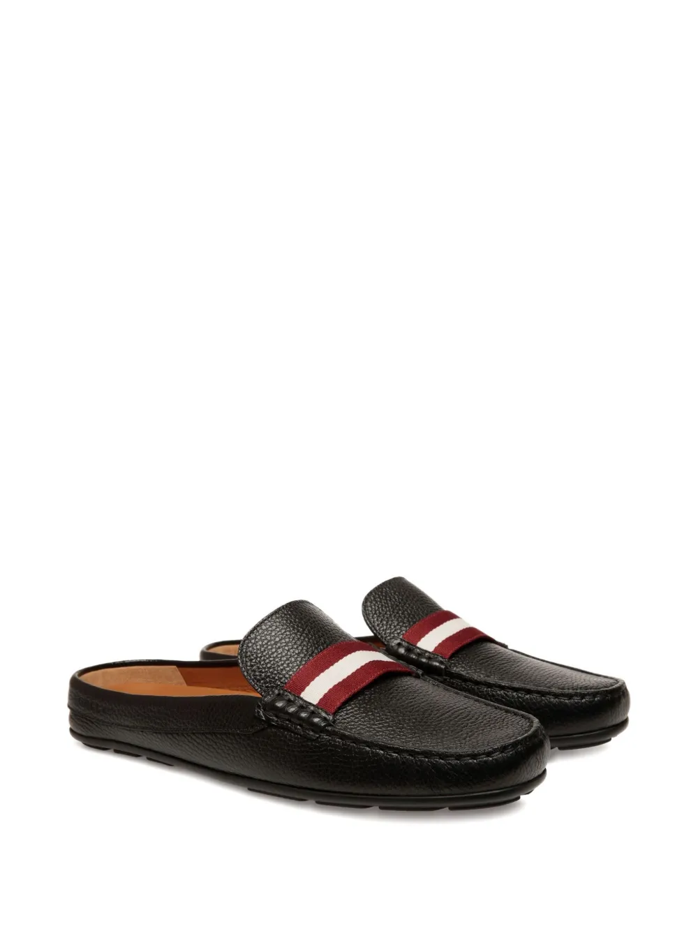 Bally Clay leren loafers Zwart