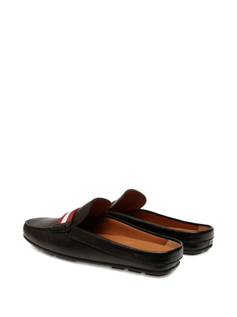 Bally Clay leren loafers Zwart