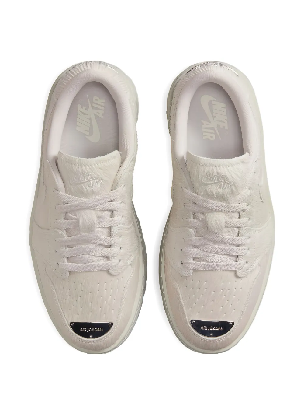 Jordan Jordan 1 Brooklyn "Light Bone/Metallic Silver" sneakers | Low-Tops | Image 2