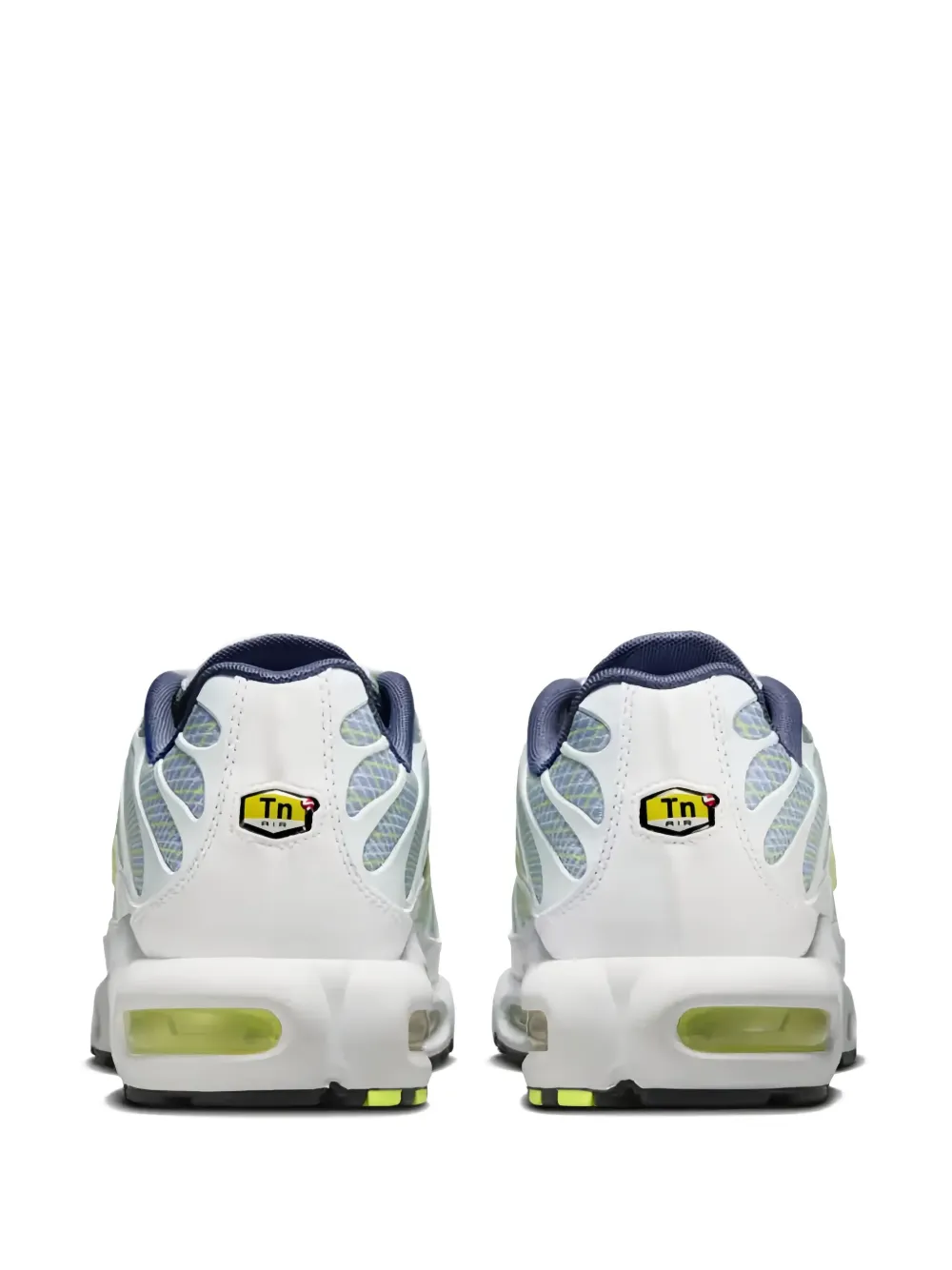 Nike air max plus patterned trainers White