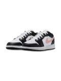Jordan Kids Jordan 1 Low ""White/Black/Rust Pink"" sneakers