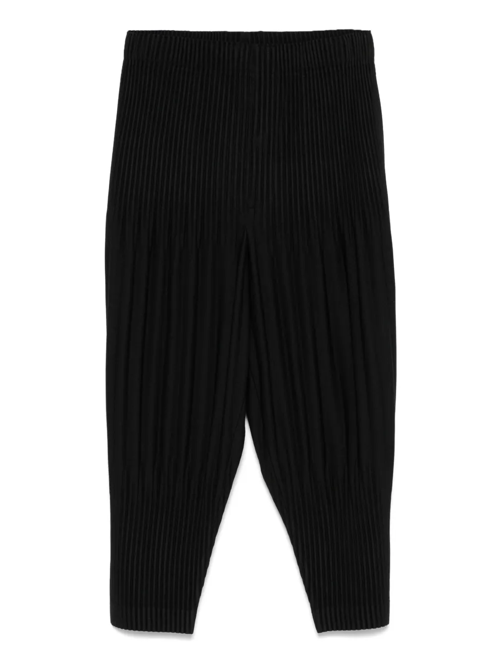 Homme Plissé Issey Miyake Broek met wijde pijpen Zwart
