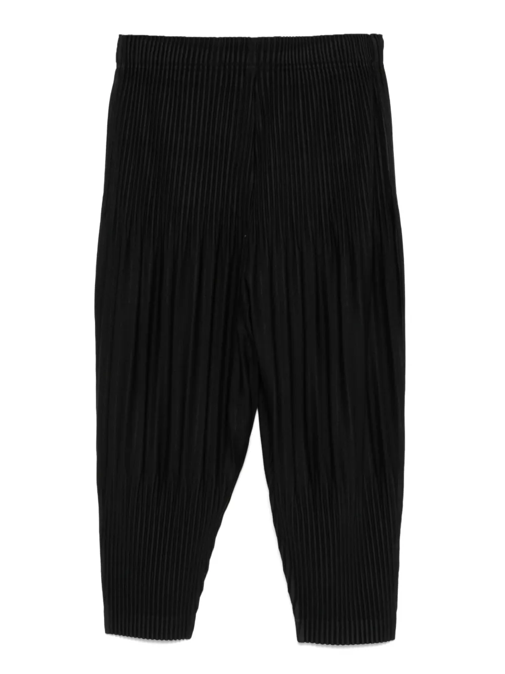 Homme Plissé Issey Miyake wide-leg plissé trousers - Zwart