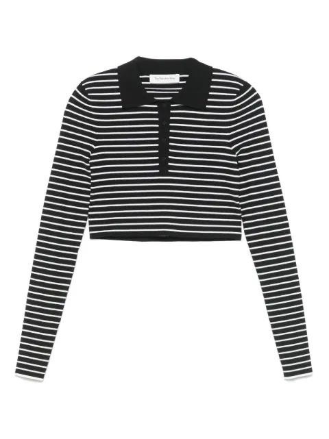 The Frankie Shop Camisa polo cropped Giselle