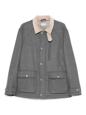 Brunello Cucinelli カシミア ジャケット | グレー | FARFETCH JP