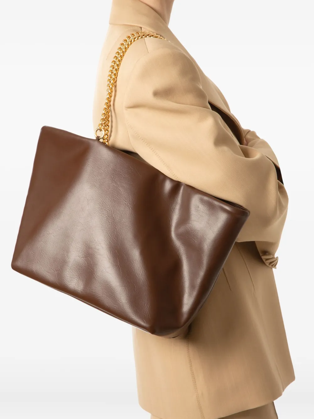 0711 Autumn tote bag - Bruin