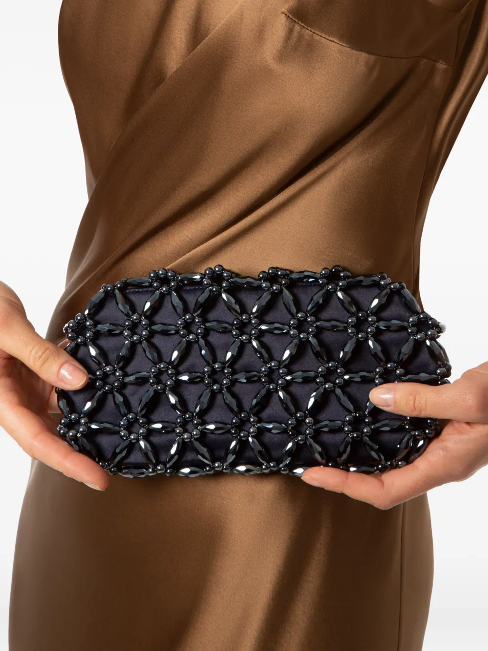0711 Tebea clutch bag - Blauw