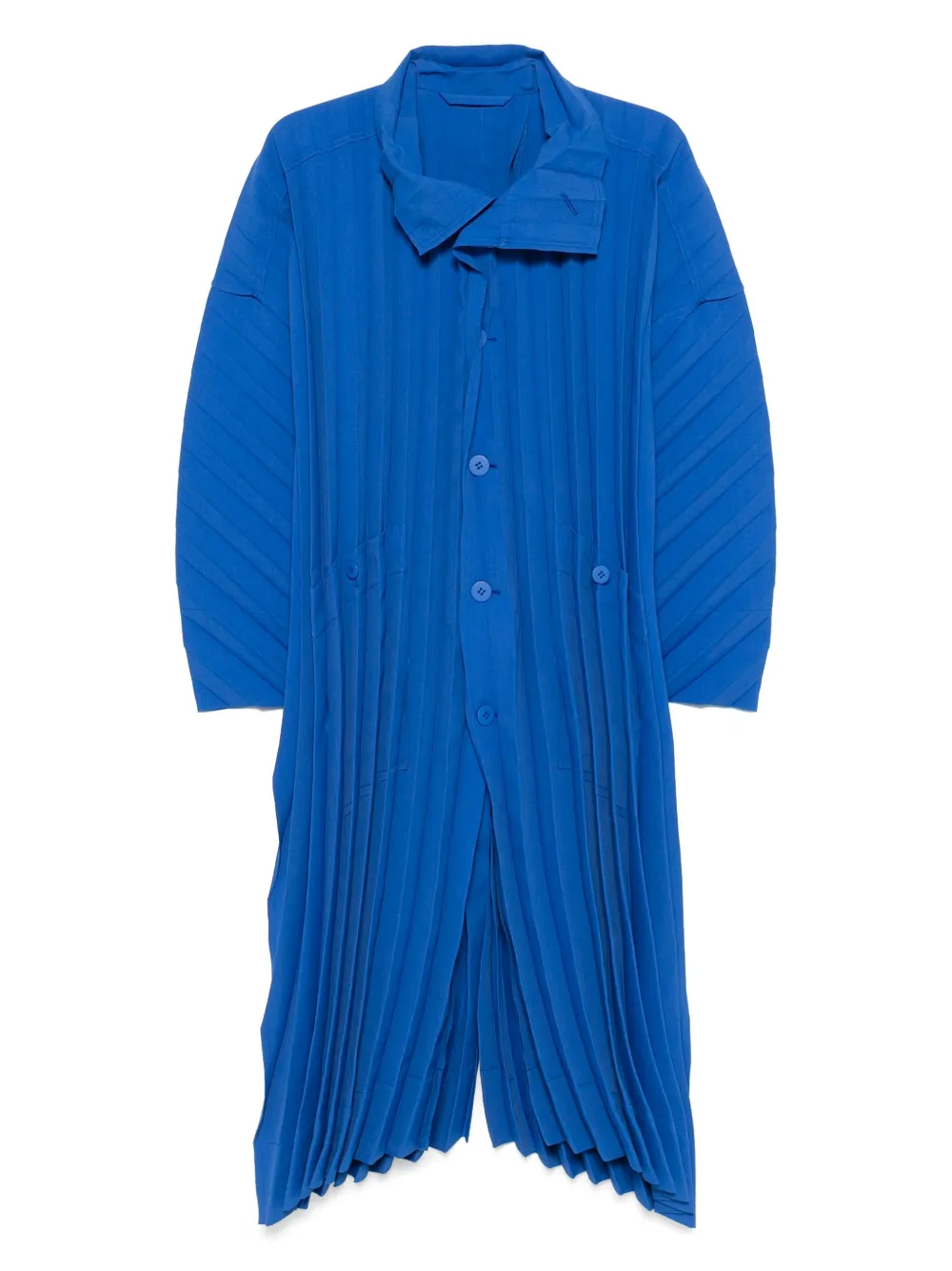 Homme Plissé Issey Miyake plissé coat