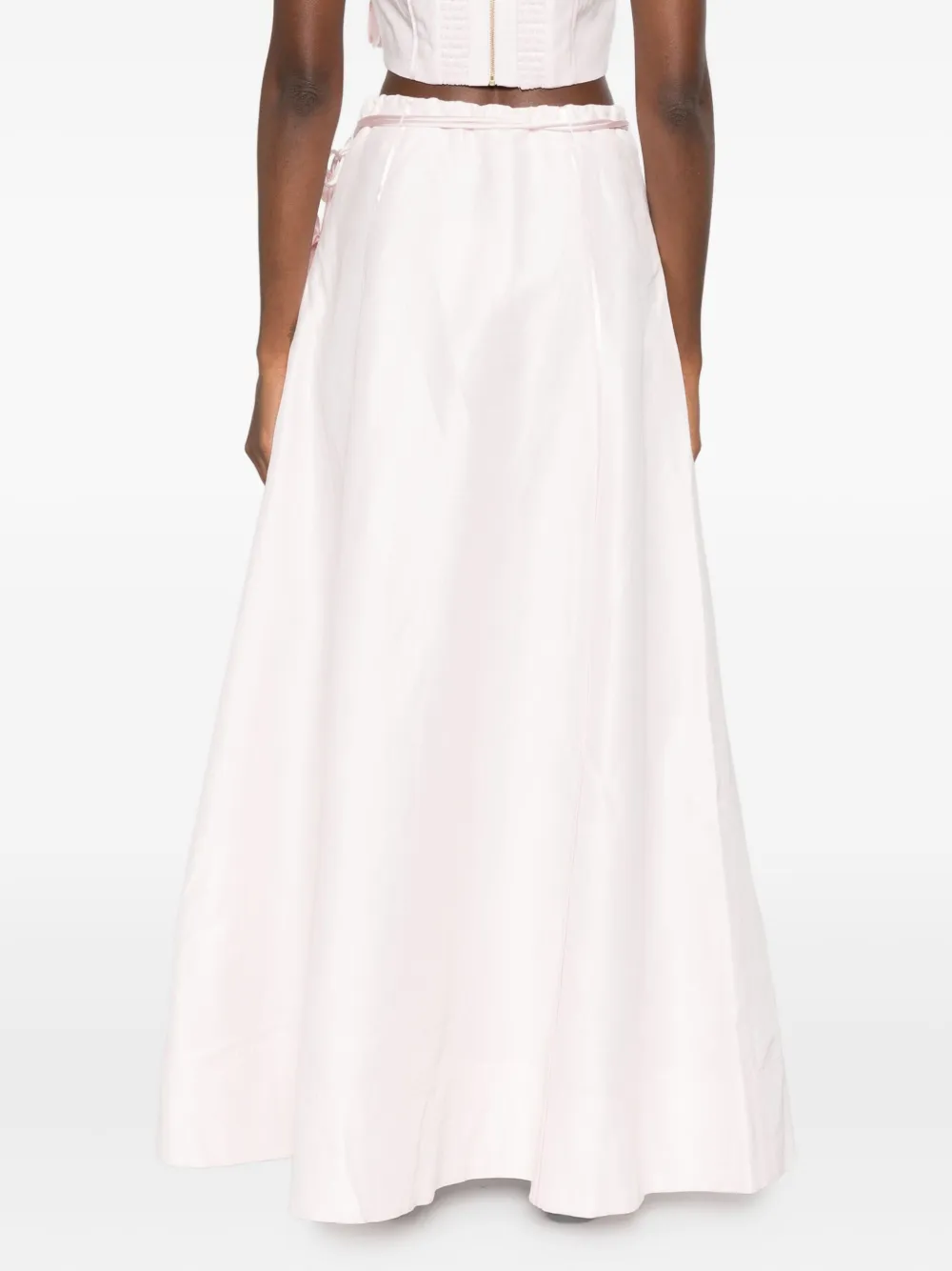 Aje Mini-rok verfraaid met bloemen Roze