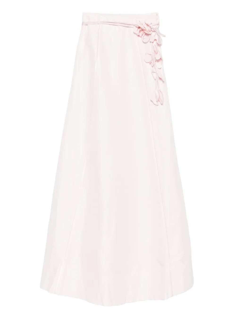 Aje floral-embellished midi skirt | Pink | Image 1