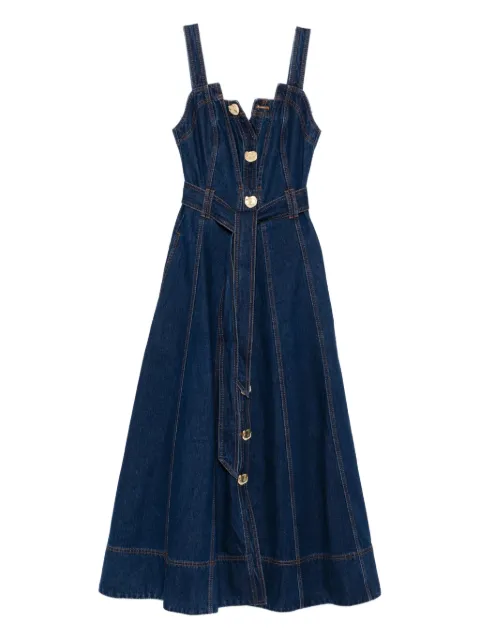 Aje Giana button-front midi dress