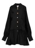 Aje Alexa buttoned-up minidress - Black