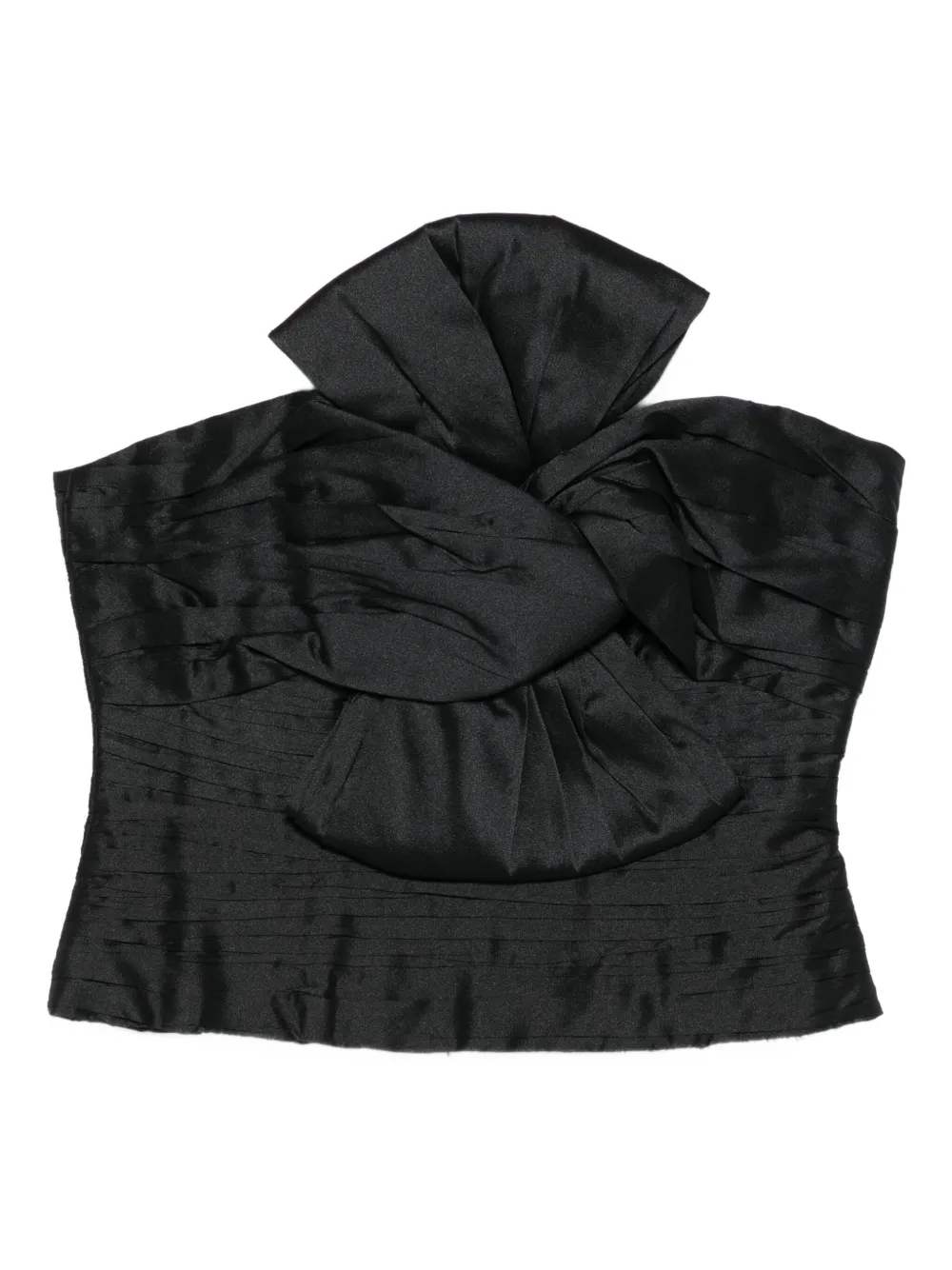 Aje Stella blouse met strikdetail Zwart