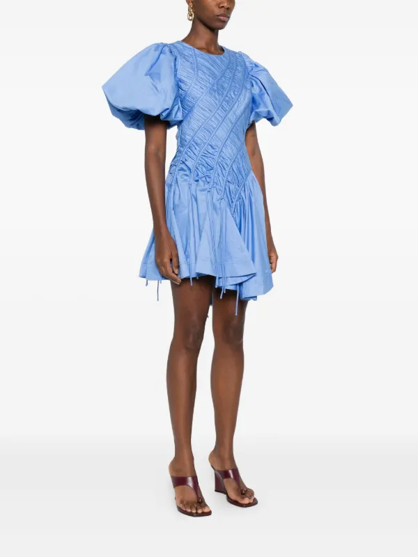 AJISAI mini frill puff OP 水色 rosymonster AJISAI mini frill puff OP 水色