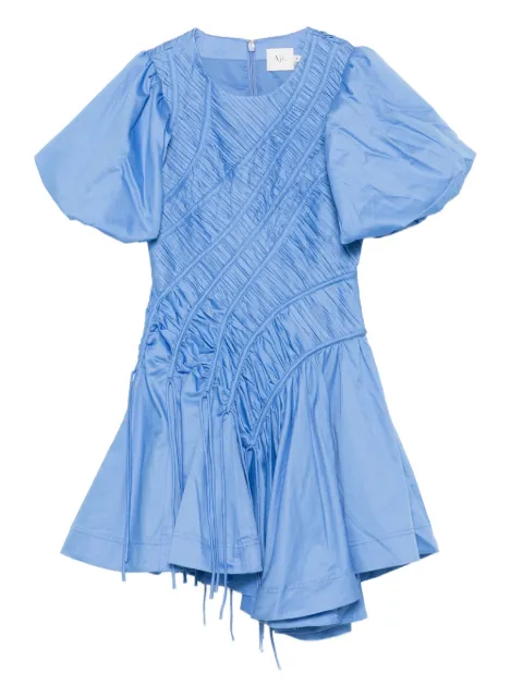 Aje Wisteria puff-sleeve mini dress