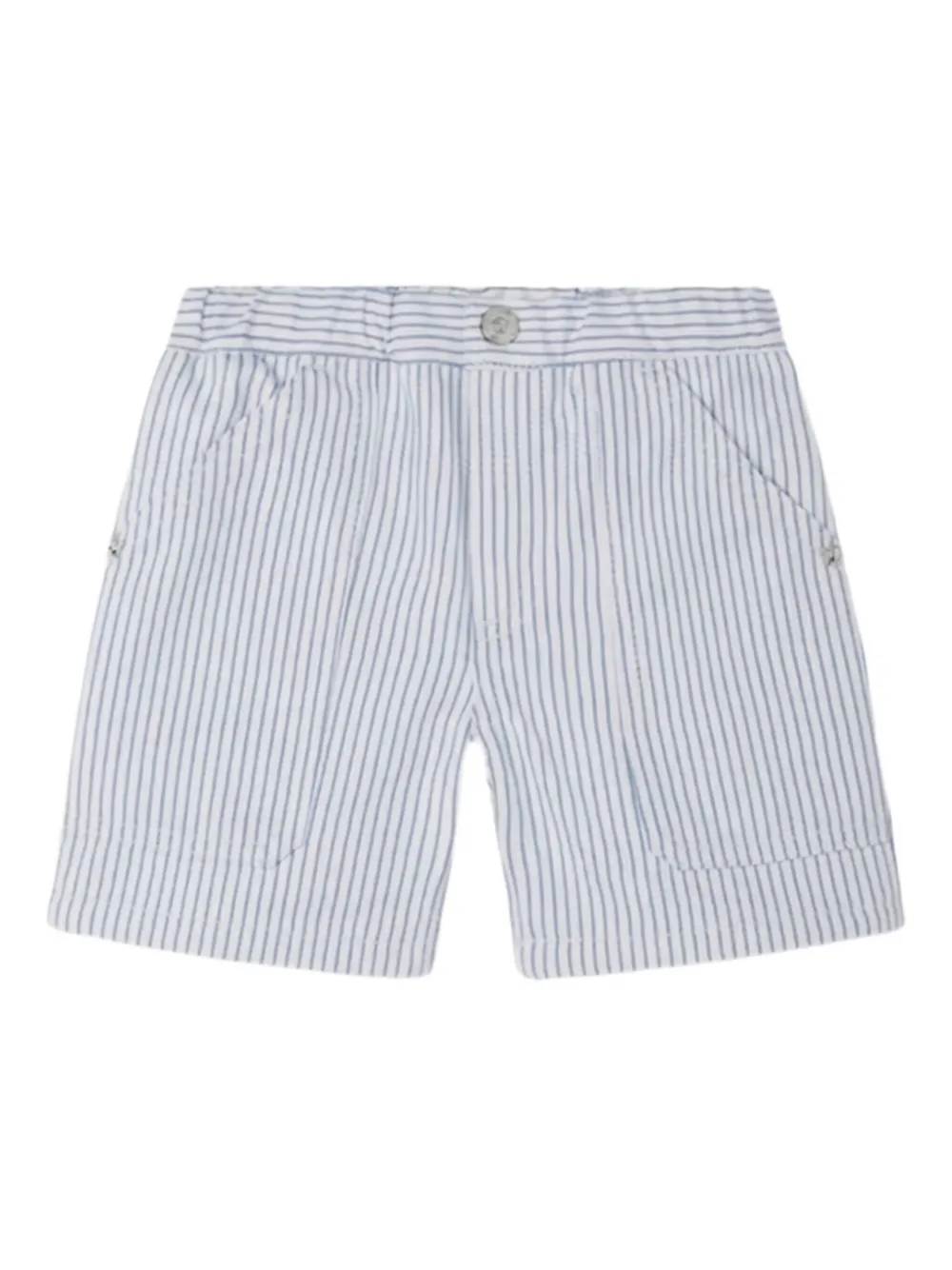 Versace Kids striped shorts | Blue | Image 1