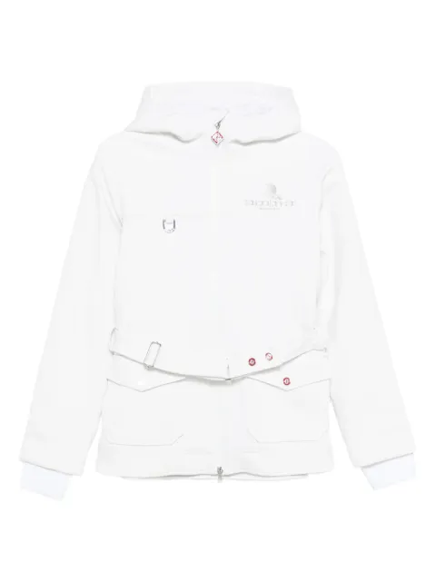 Casablanca hooded belted ski jacket