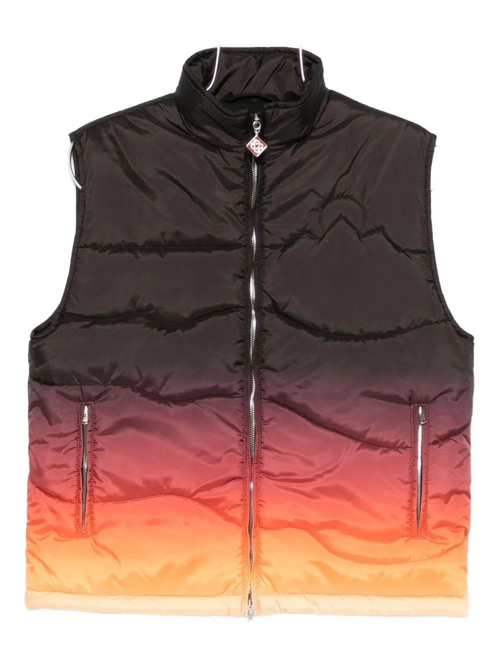 Casablanca Zip-up Ski Jacket In Black