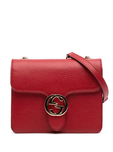 Gucci Pre-Owned 2016-2024 Small Dollar Calfskin Interlocking G crossbody bag