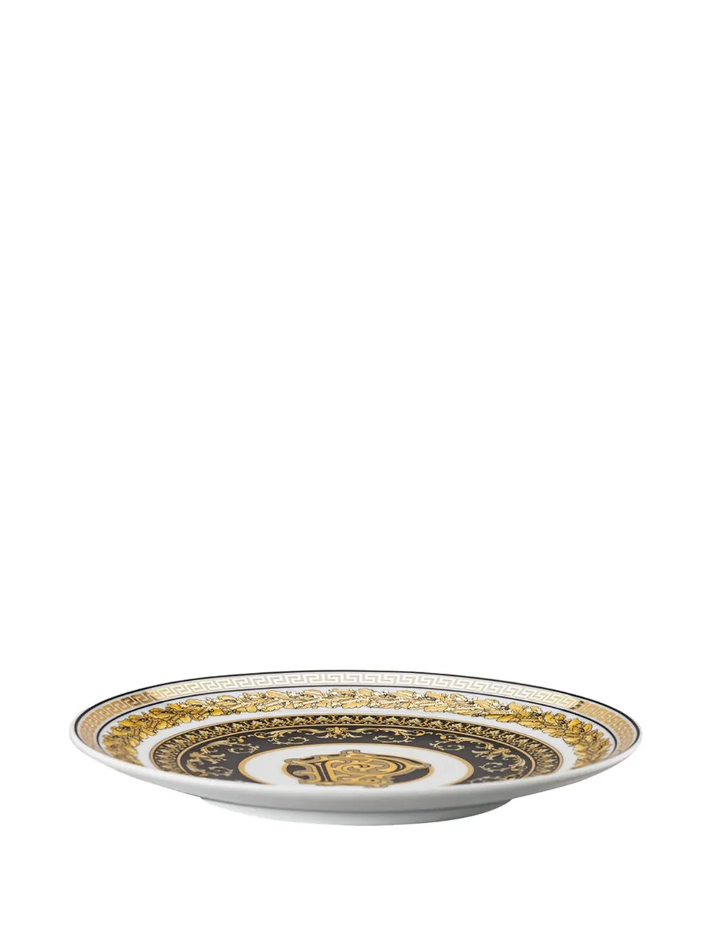Versace Home Virtus Alphabet P Plate (17cm) In White