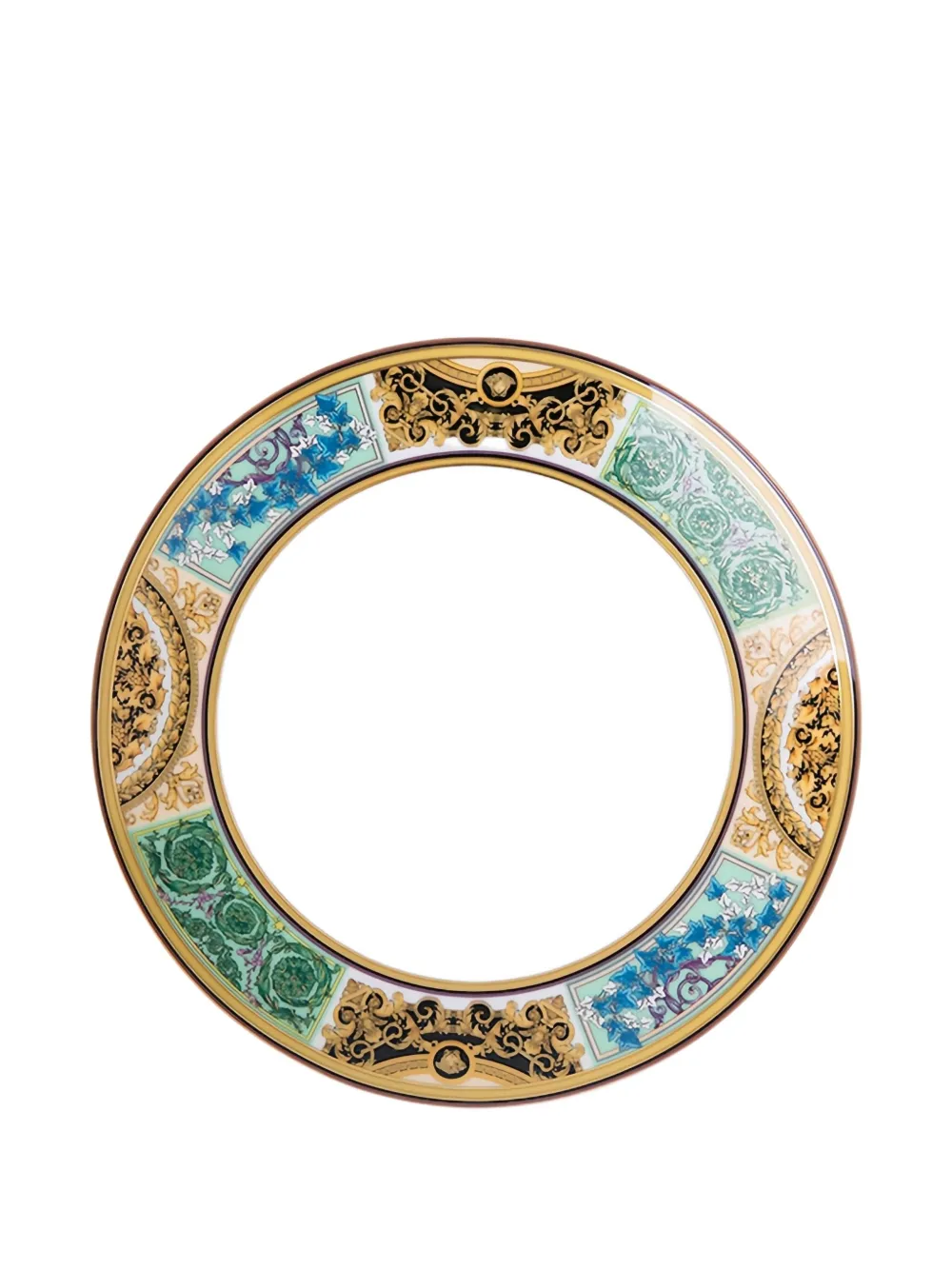 Versace Home Baroque-patterned Plate (21cm) In Multi