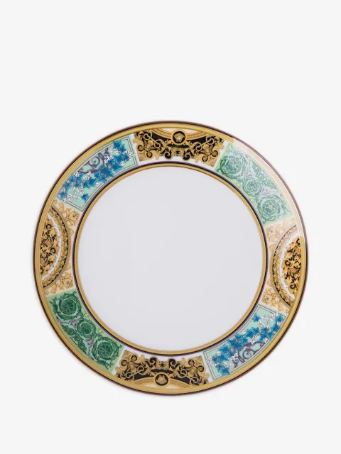 Versace Home assiette à motif baroque (21 cm)