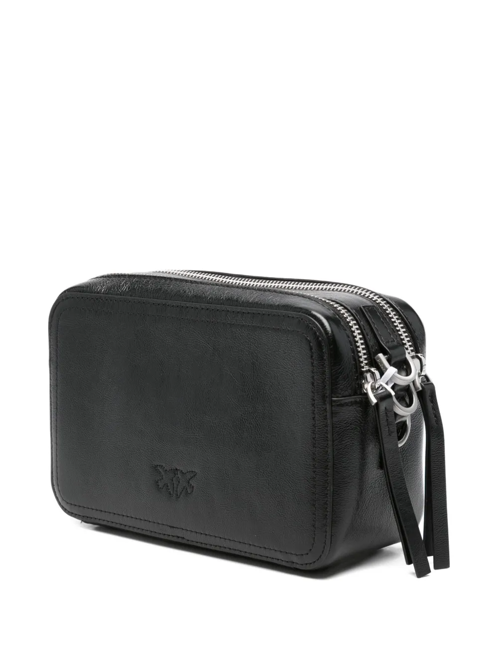 PINKO Crossbodytas met logo-reliëf Zwart