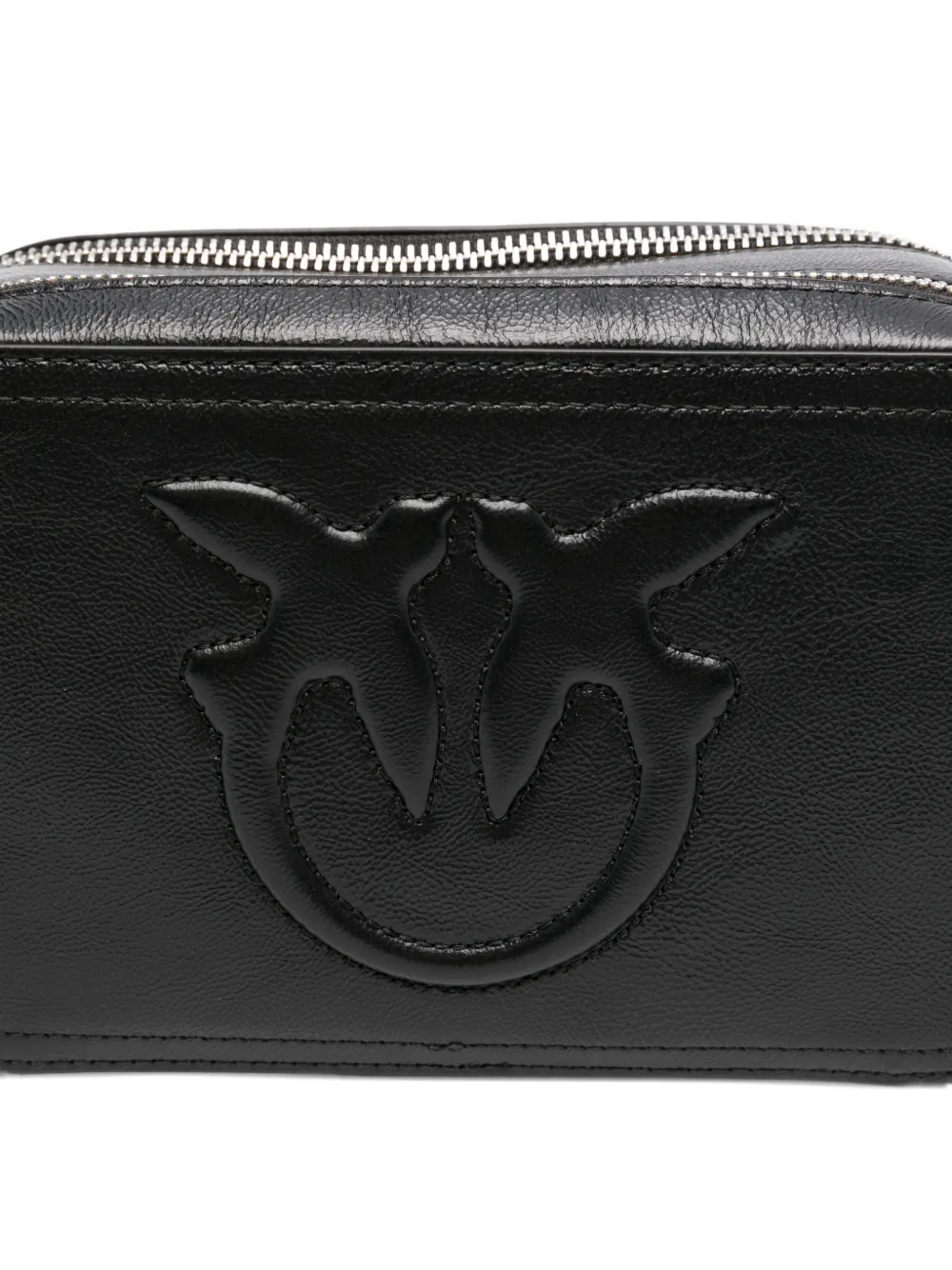 PINKO Crossbodytas met logo-reliëf Zwart