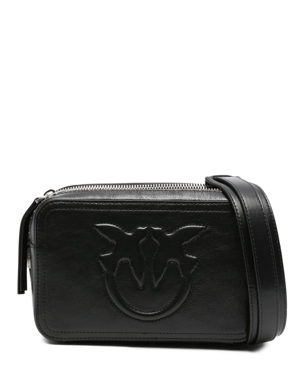PINKO Crossbodytas met logo-reliëf Zwart