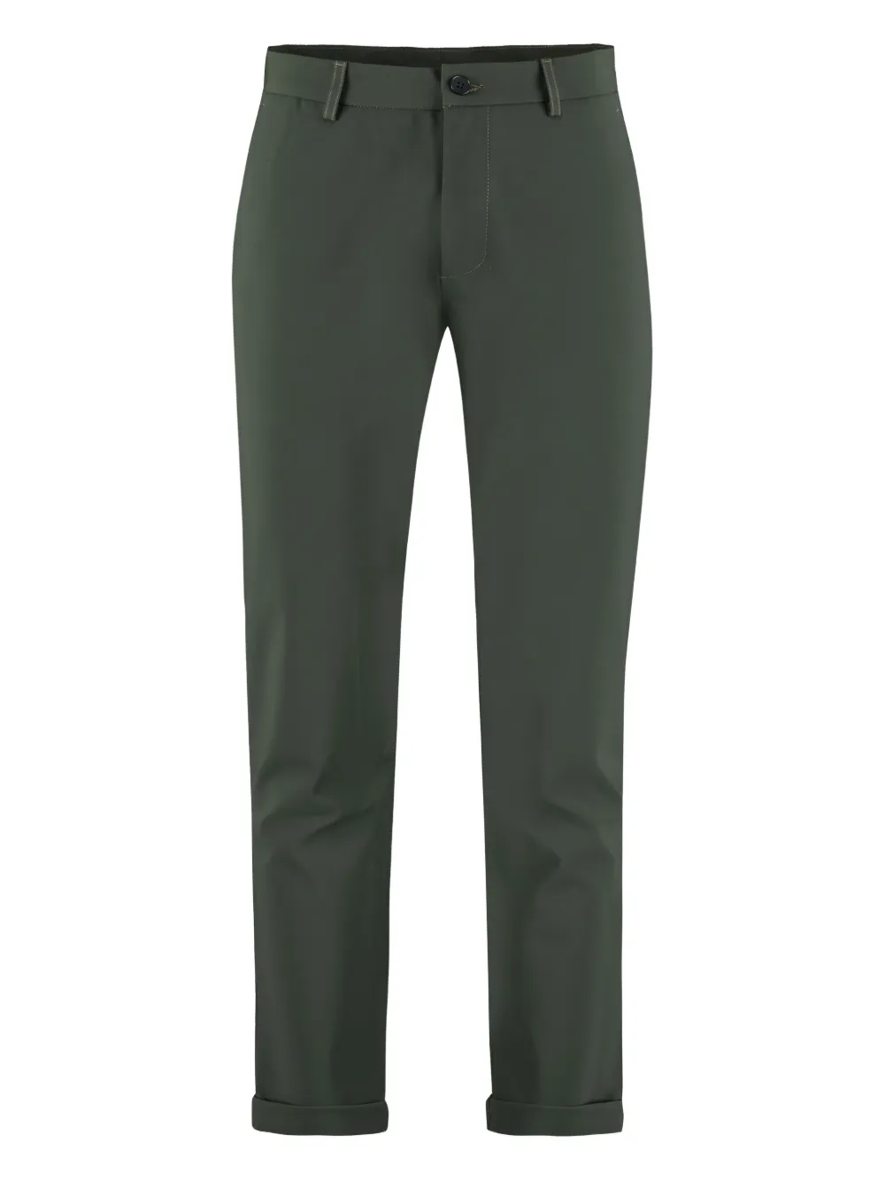 THE (Alphabet) straight-leg trousers | Green | Image 1