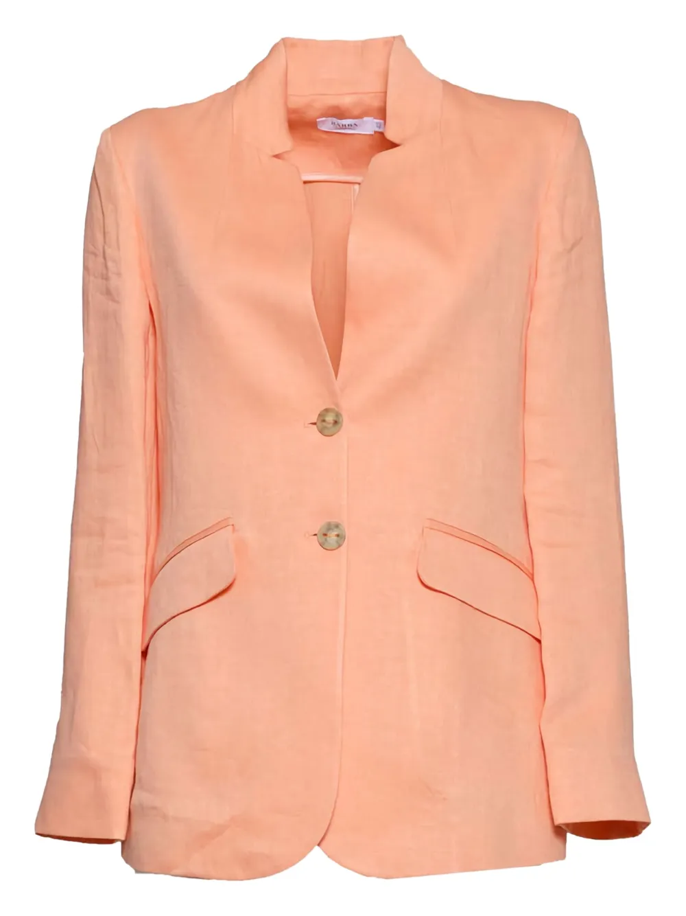 Barba single-breasted blazer Beige