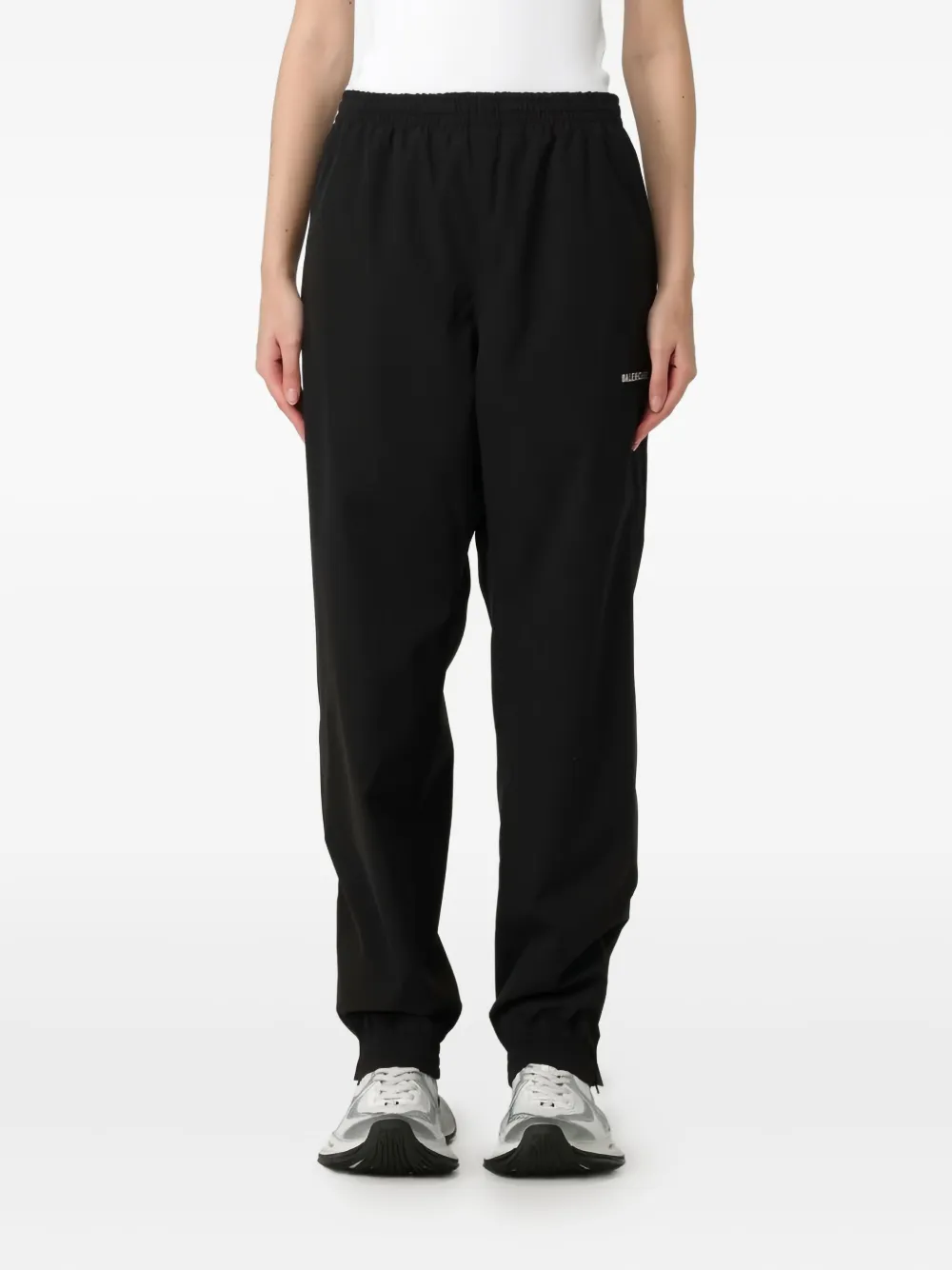 Balenciaga elastic-waistband track pants | Black | Image 1