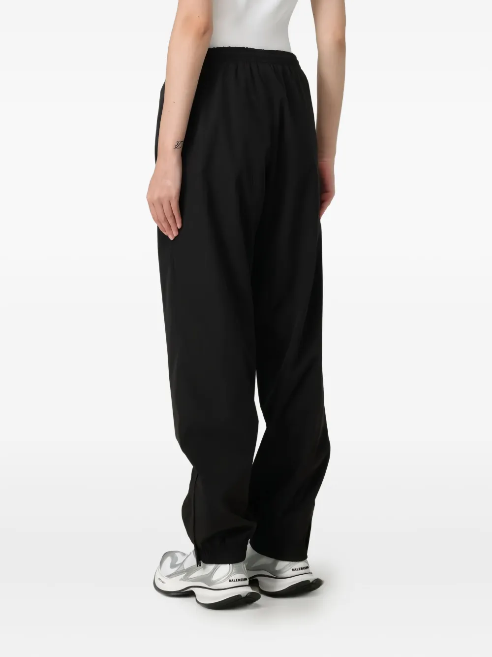 Balenciaga Trainingsbroek met elastische tailleband - Zwart