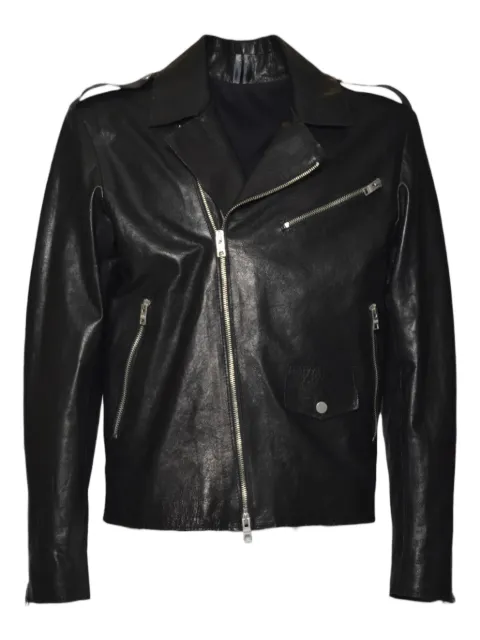 D-FOUR biker leather jacket