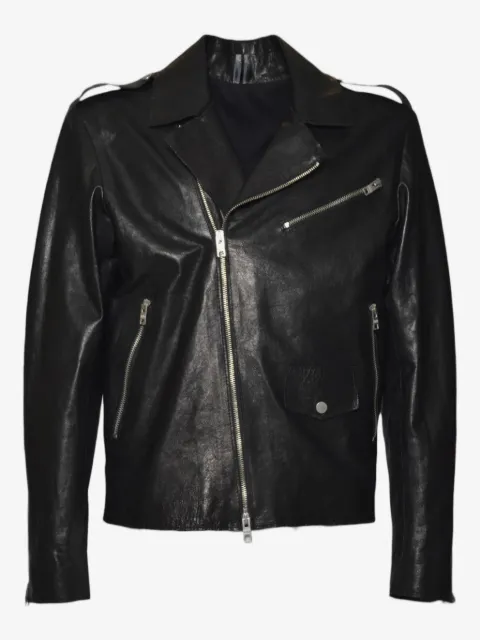 D-FOUR biker leather jacket