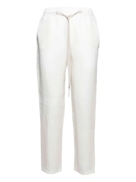 Barba drawstring-waist trousers