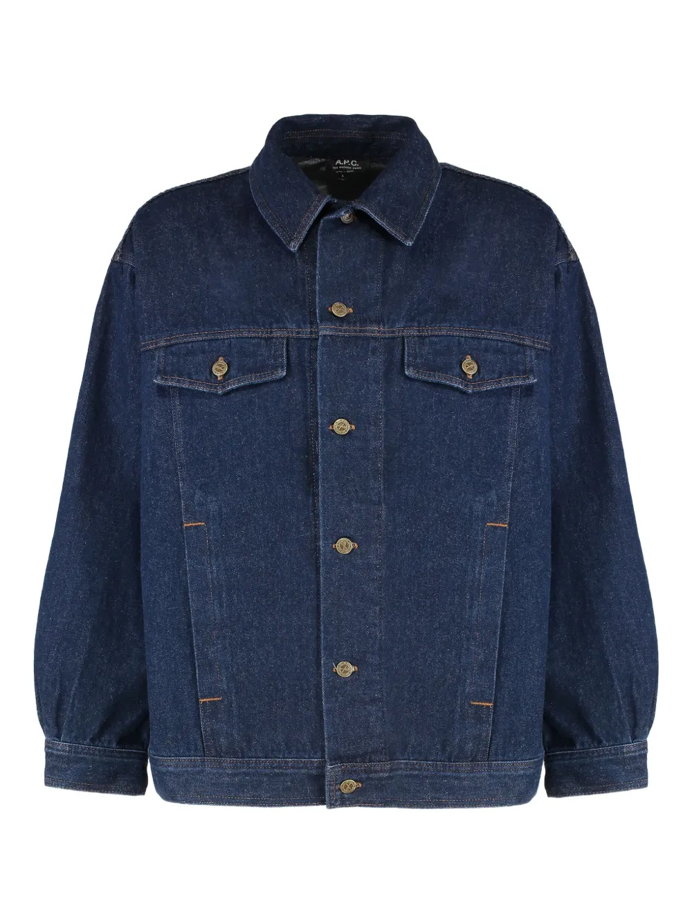 A.P.C. Elvis denim jacket Blauw
