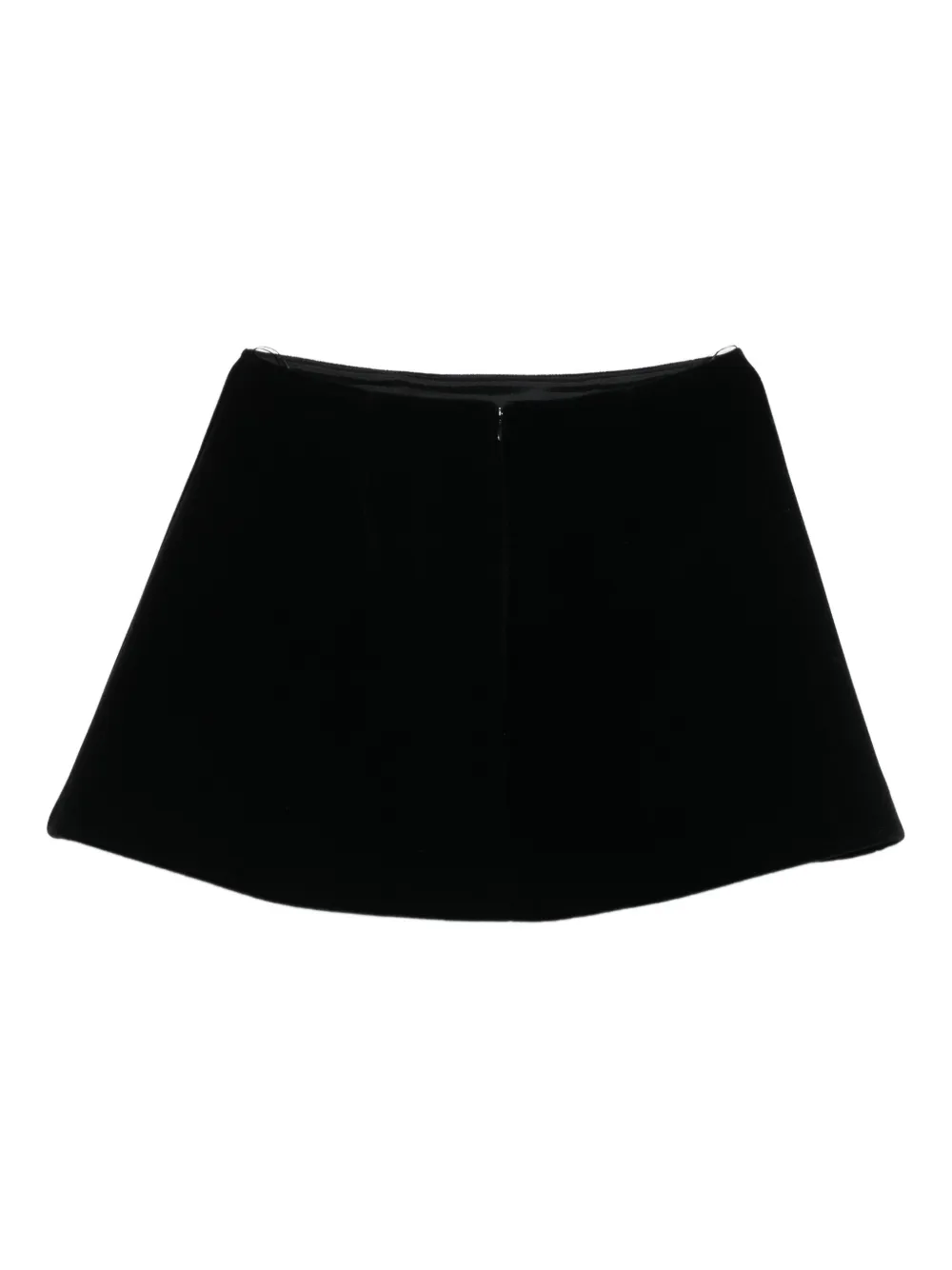 David Koma A-lijn mini-rok - Zwart