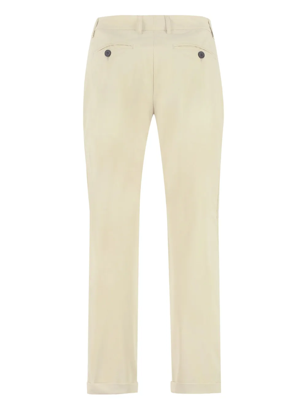 THE (Alphabet) Pantalon met cuffs Beige