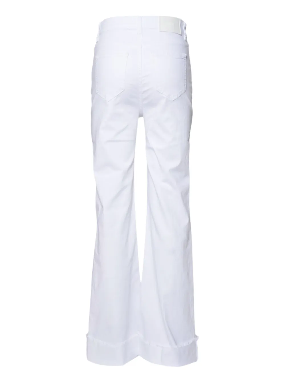 SOLOTRE flared jeans - Wit