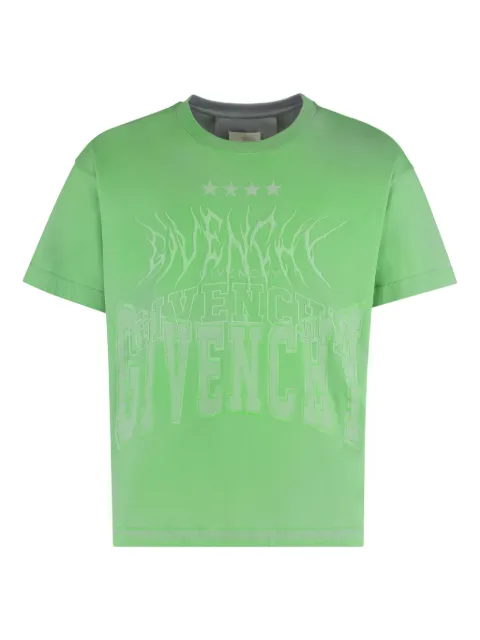 Givenchy flame-logo cotton T-shirt