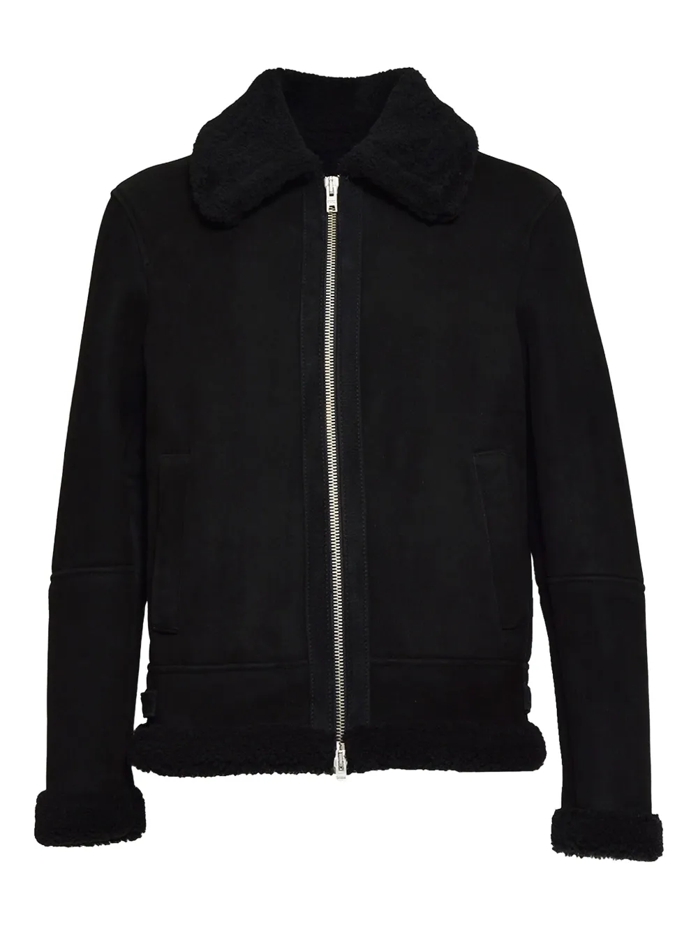 Shop D Four Suede Zip-up Jacket