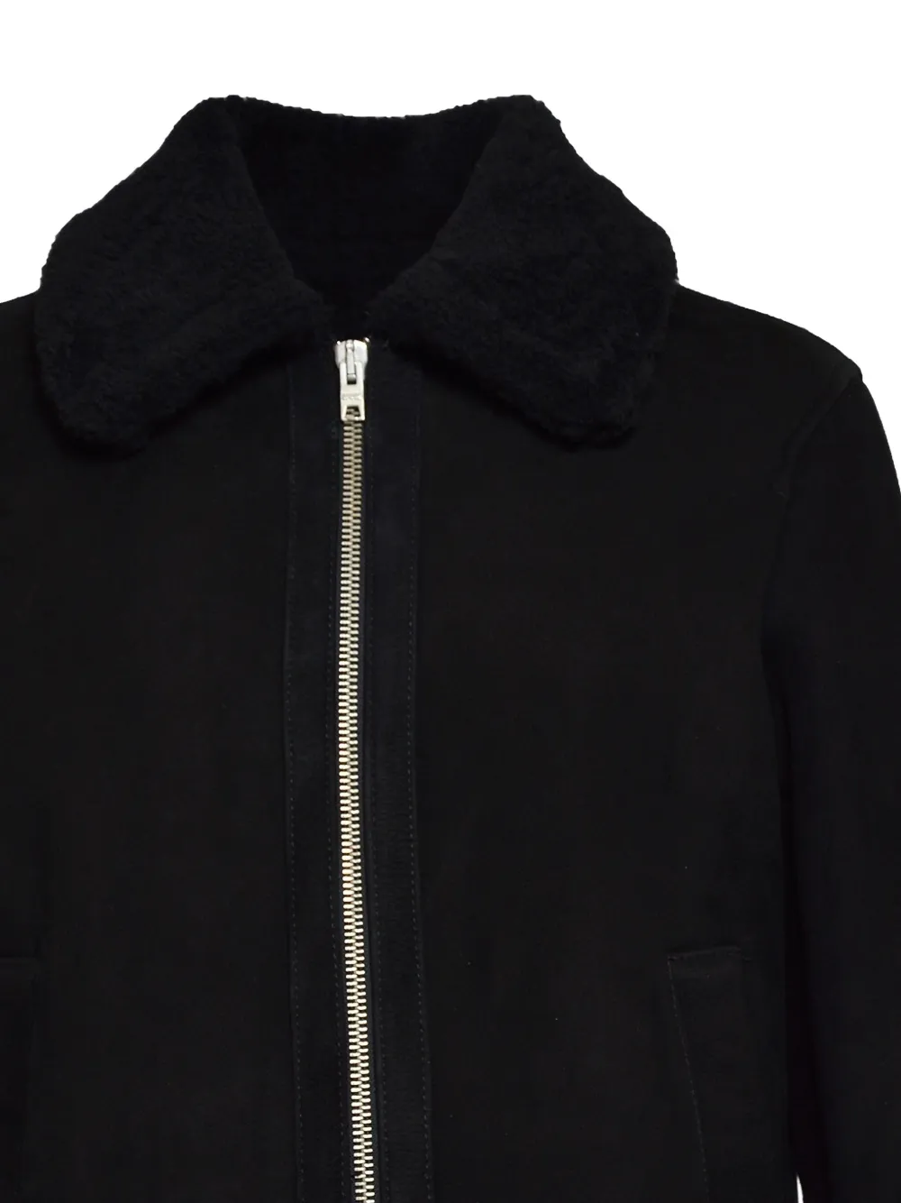Shop D Four Suede Zip-up Jacket