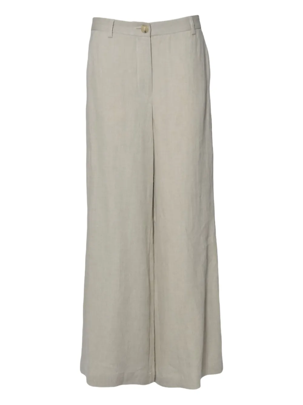 SOLOTRE wide-leg trousers - ニュートラル SOLOTRE wide-leg trousers - ニュートラル