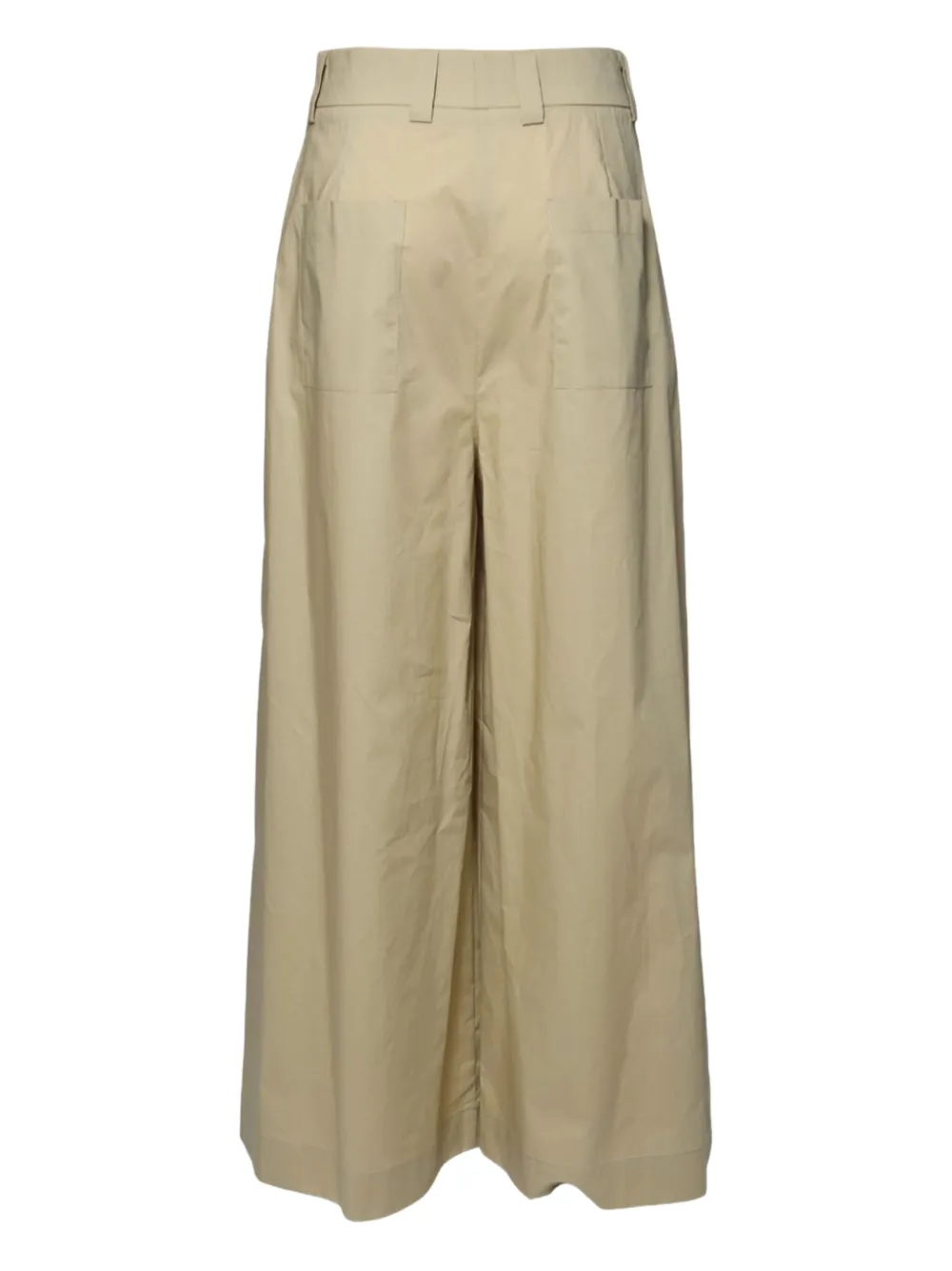 SOLOTRE pleated trousers - Beige