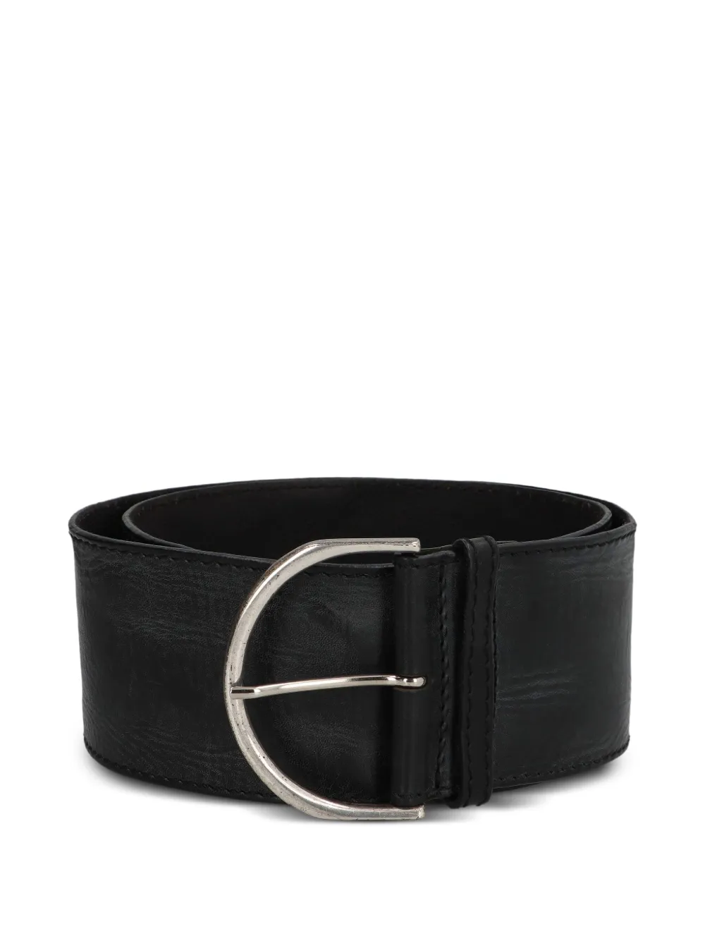 Post & Co leather belt buckle | Black | Image 1
